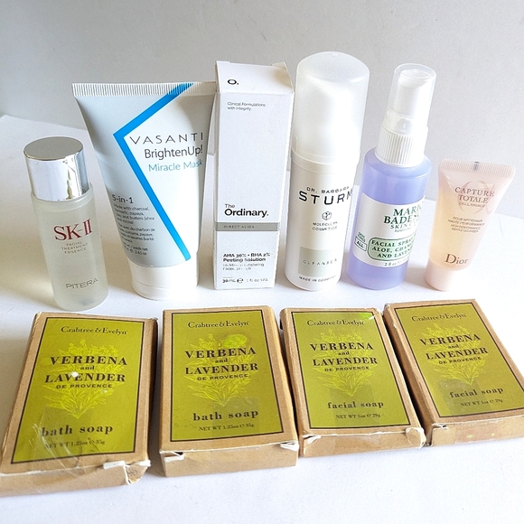 DIOR Vasanti The ORINARY Mario Badescu SK-II STURM Crabtree Evelyn LOT BUNDLE 10 - Picture 2 of 9